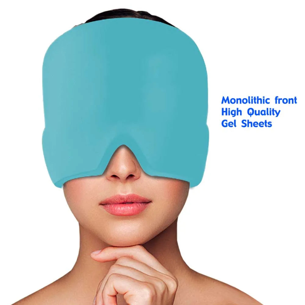 Migraine Relief Gel Hot Cold Therapy For Chemo, Sinus, Neck Wearable