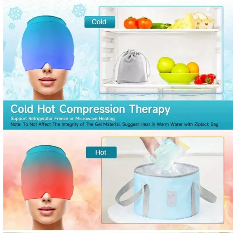 Migraine Relief Ice Gel Cap