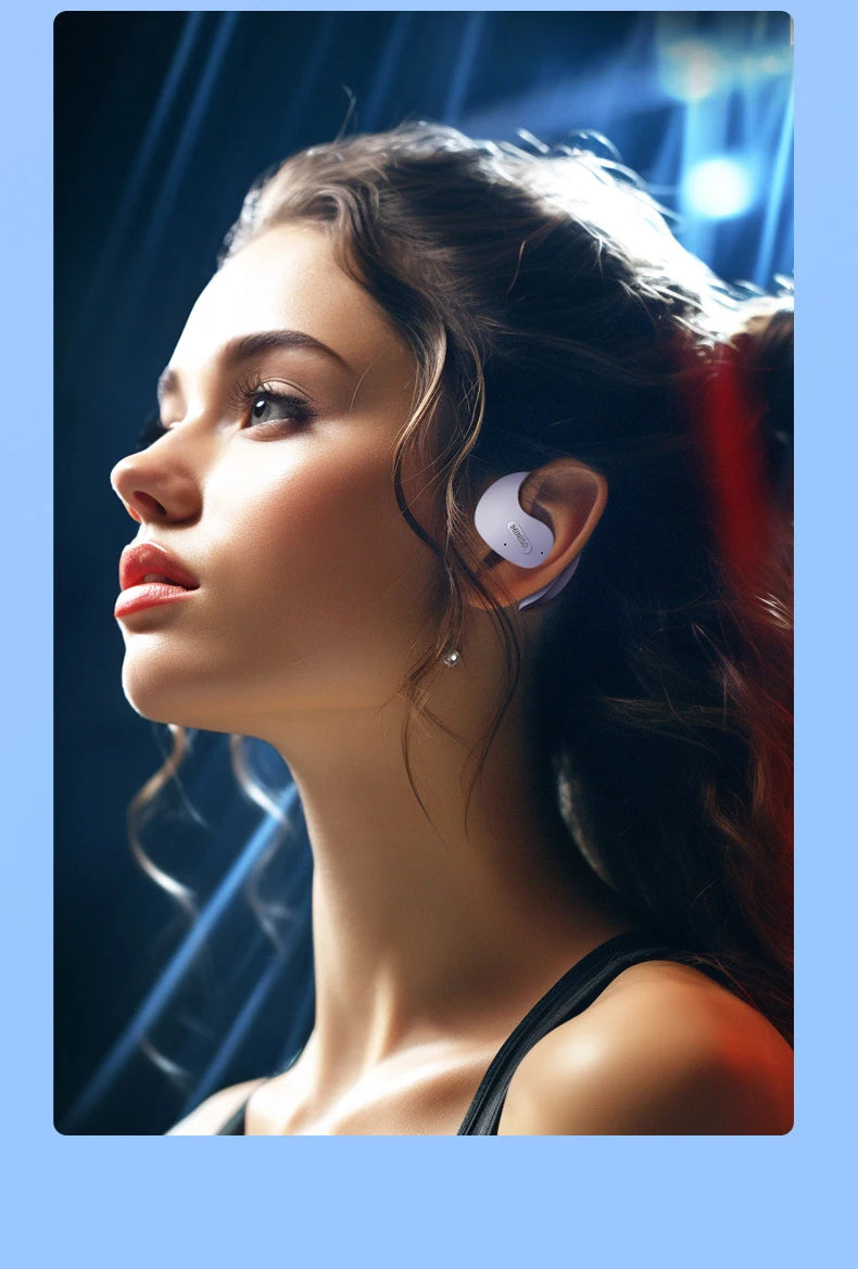 MINISO X15 PRO OWS Bluetooth Headset 5.4 Bluetooth Earphones Button Control Noise Cancelling Ear Hanging Headphones With Mic