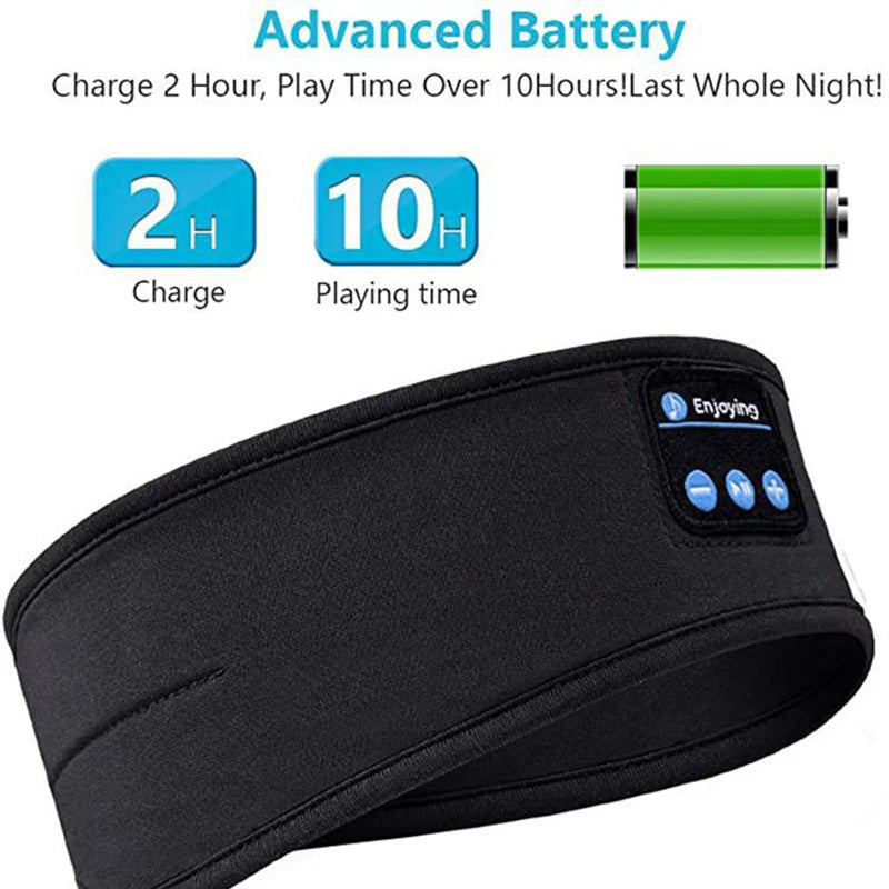 Headband sports headsets Eye Mask Bluetooth