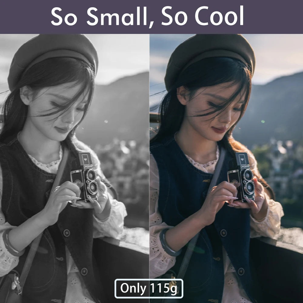 Mini Retro Digital Camera with 1.54 inch Screen 1080p Video 12MP Photos