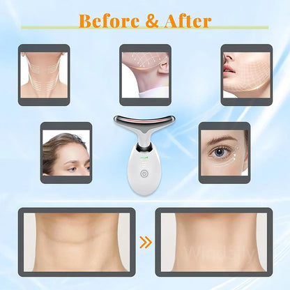 Anti-Wrinkle Facial Massager Neck Face Beauty Device Skin Tighten Facial Lift Device Reduce Double Chin Skin Care Tool