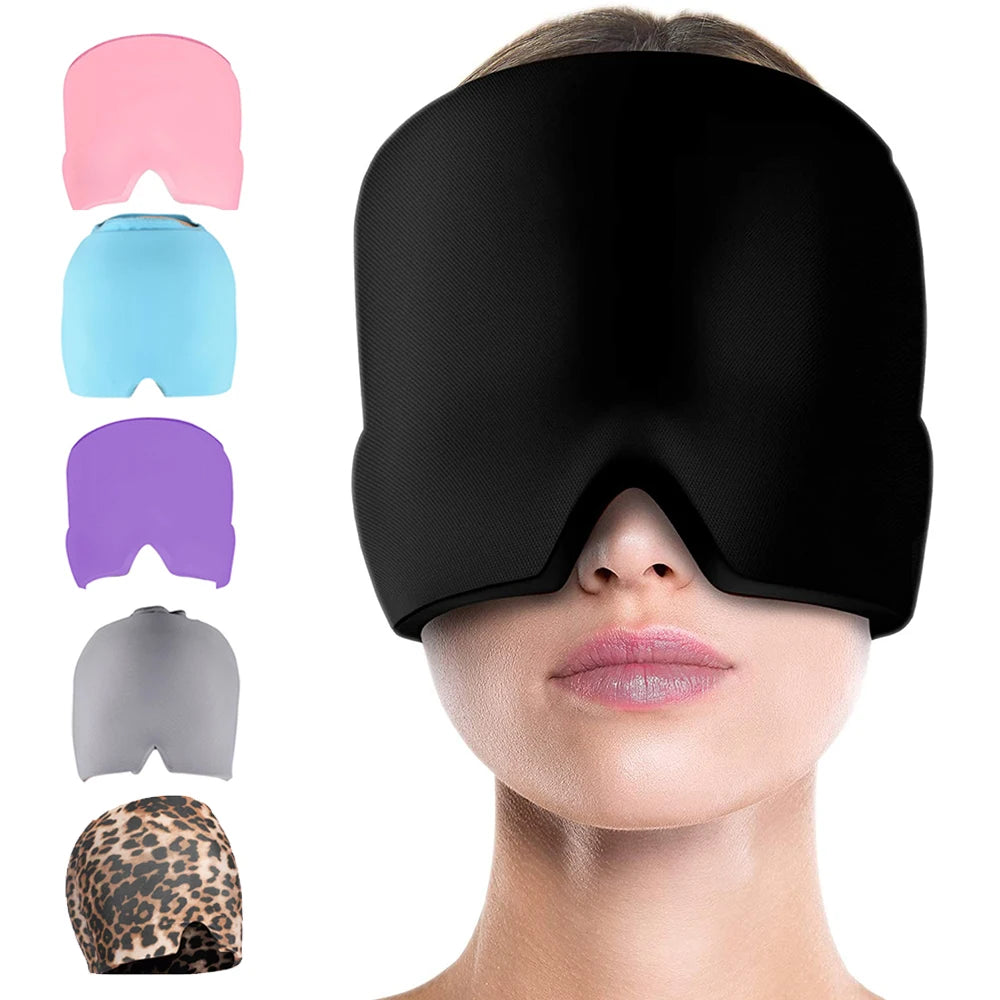 Migraine Relief Gel Hot Cold Therapy For Chemo, Sinus, Neck Wearable