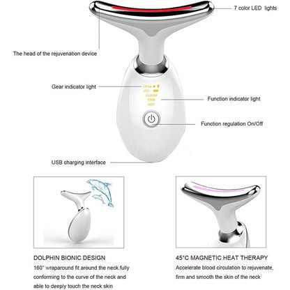 Anti-Wrinkle Facial Massager Neck Face Beauty Device Skin Tighten Facial Lift Device Reduce Double Chin Skin Care Tool