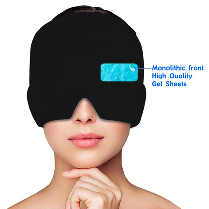 Migraine Relief Gel Hot Cold Therapy For Chemo, Sinus, Neck Wearable