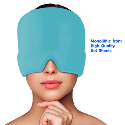 Migraine Relief Gel Hot Cold Therapy For Chemo, Sinus, Neck Wearable