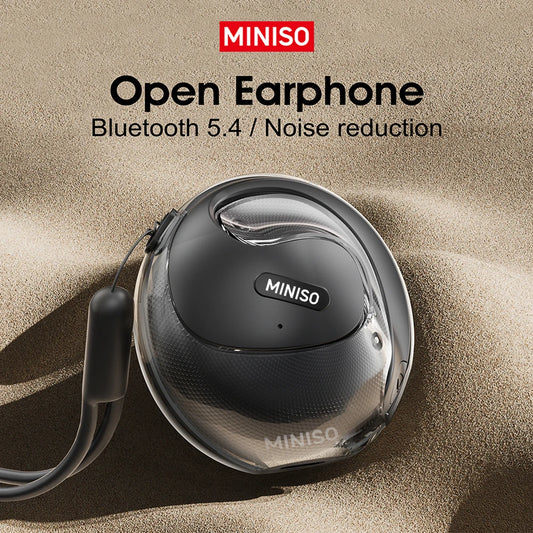 MINISO X15 PRO OWS Bluetooth Headset 5.4 Bluetooth  Earphones Button Control Noise Cancelling Ear Hanging Headphones With Mic