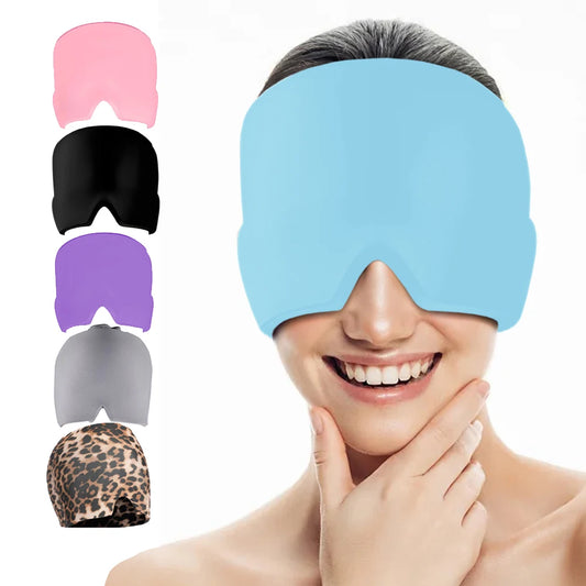 Migraine Relief Gel Hot Cold Therapy For Chemo, Sinus, Neck Wearable