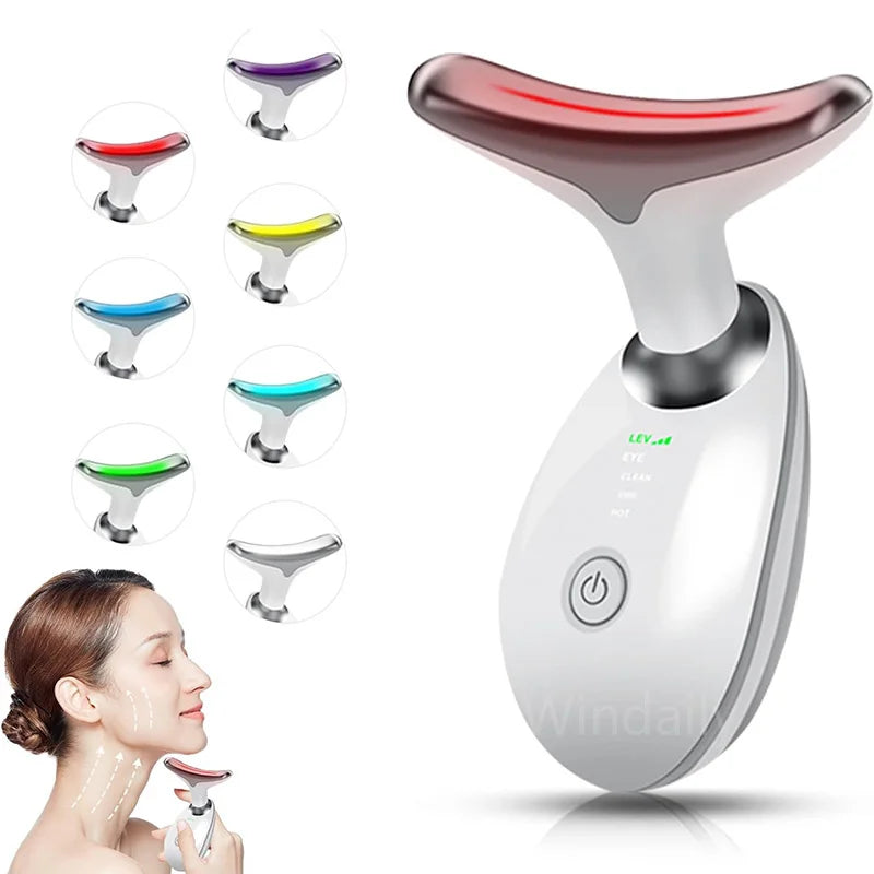 Anti-Wrinkle Facial Massager Neck Face Beauty Device Skin Tighten Facial Lift Device Reduce Double Chin Skin Care Tool