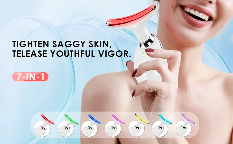 Anti-Wrinkle Facial Massager Neck Face Beauty Device Skin Tighten Facial Lift Device Reduce Double Chin Skin Care Tool