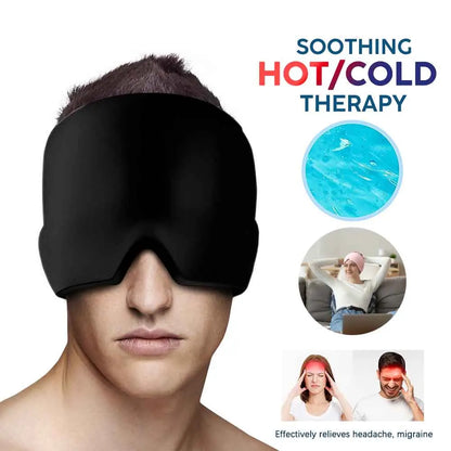 Migraine Relief Gel Hot Cold Therapy For Chemo, Sinus, Neck Wearable